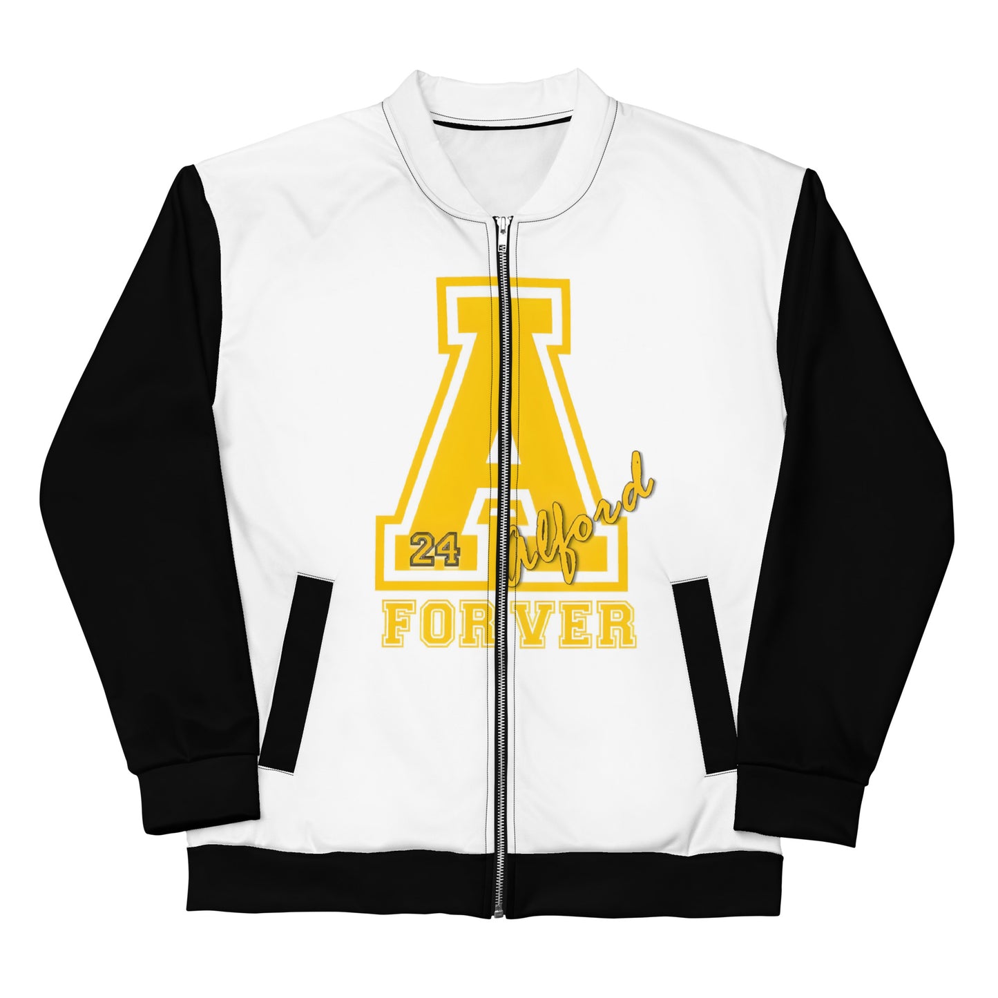 Alford Jacket - Forever Adult Unisex Bomber with Back Design