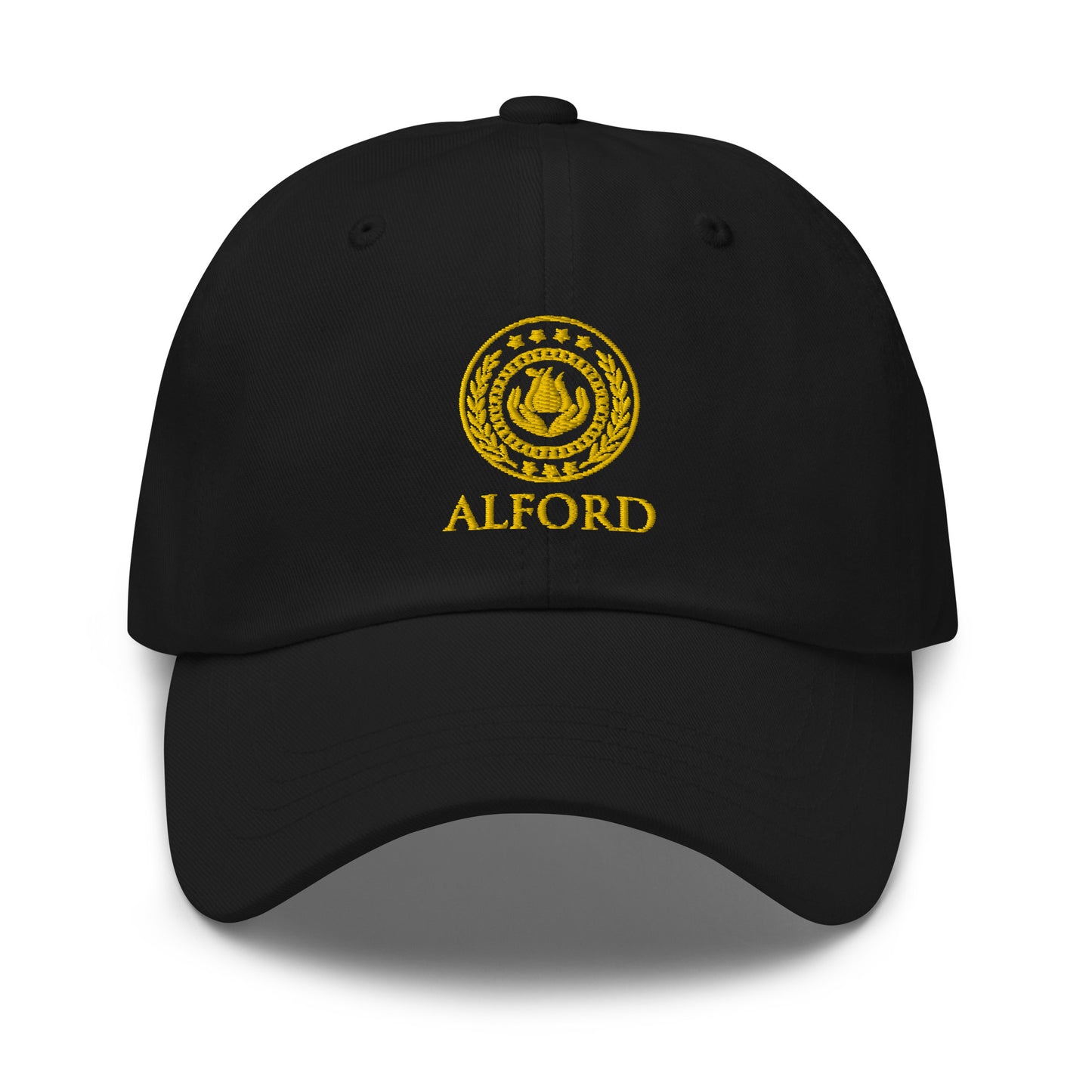 Alford Baseball Cap - Crest with Front / Back Design