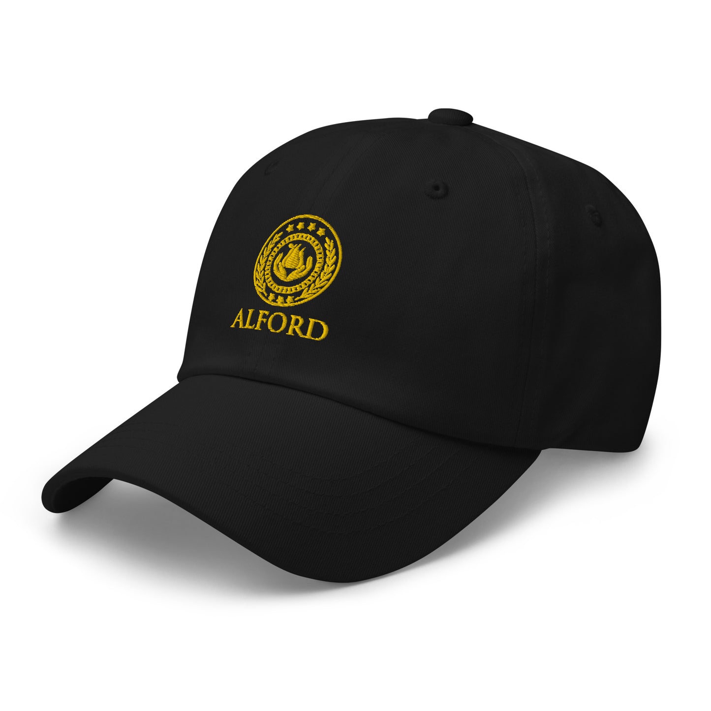 Alford Baseball Cap - Crest with Front / Back Design