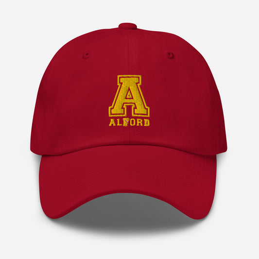 Alford Baseball Cap - Crest with Front / Back Design