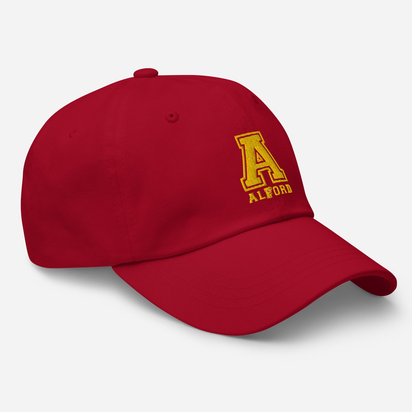 Alford Baseball Cap - Crest with Front / Back Design