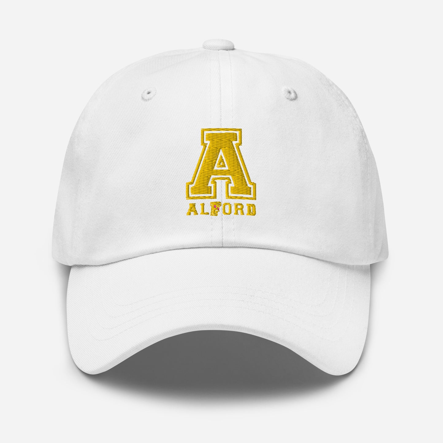 Alford Baseball Cap - Crest with Front / Back Design