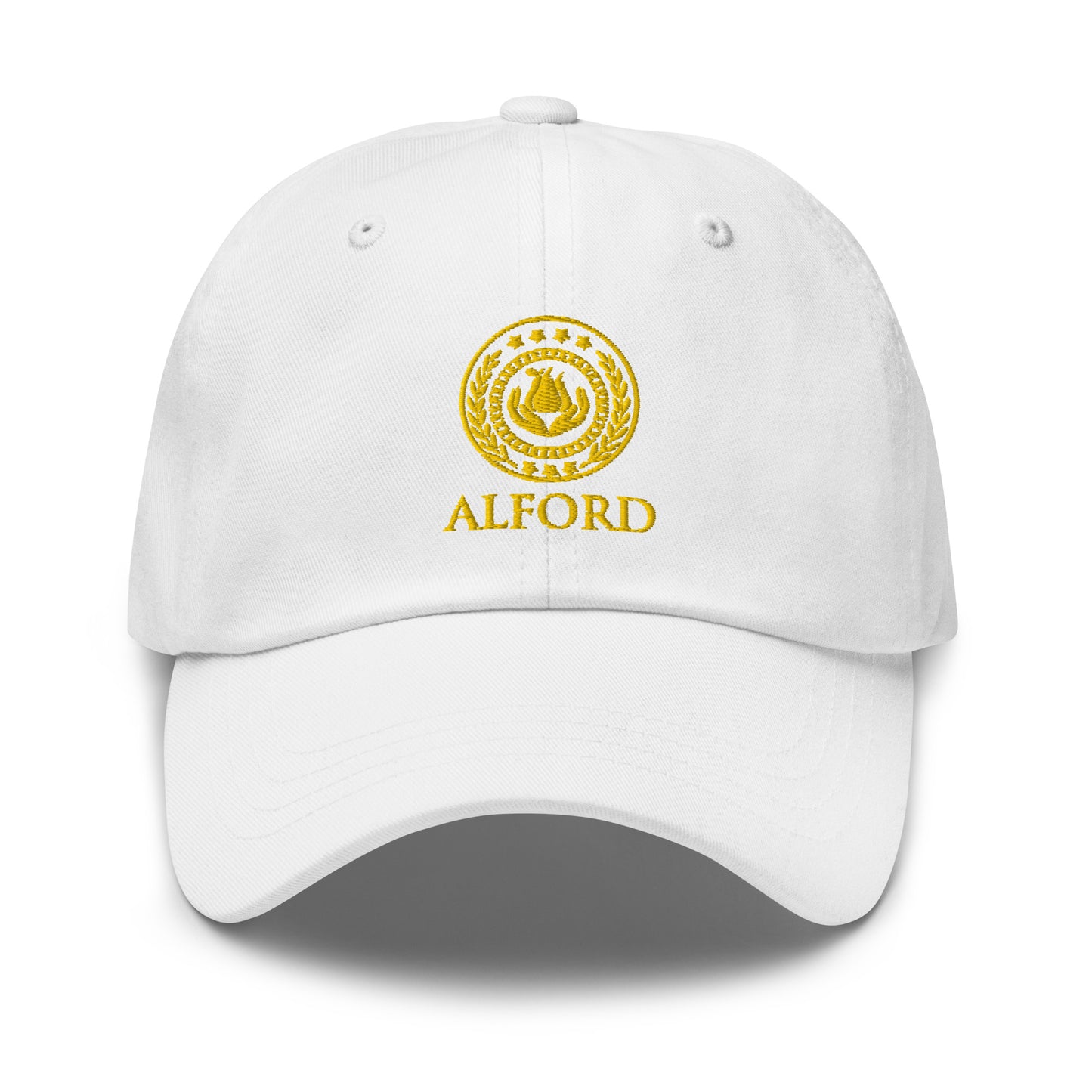 Alford Baseball Cap - Crest with Front / Back Design