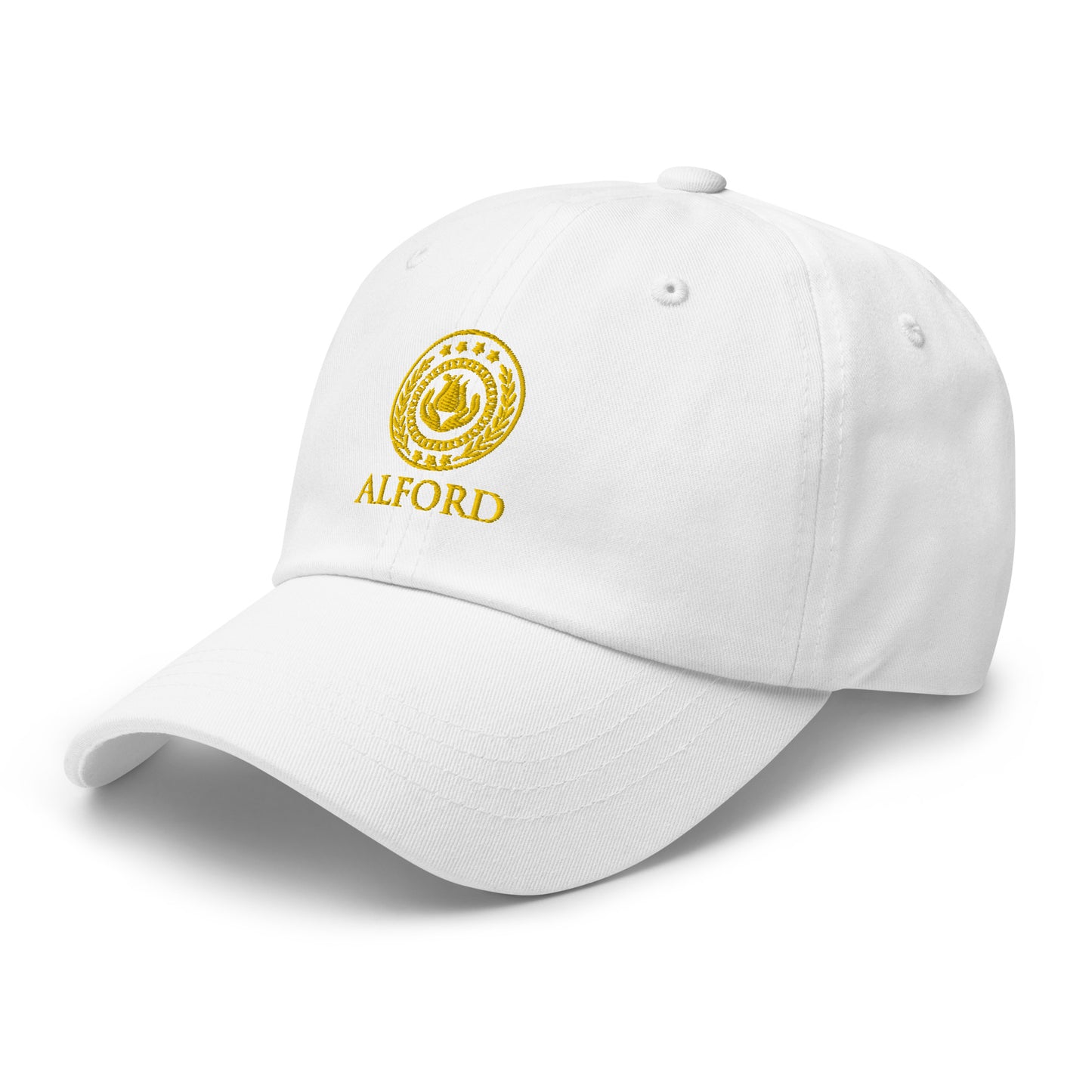 Alford Baseball Cap - Crest with Front / Back Design