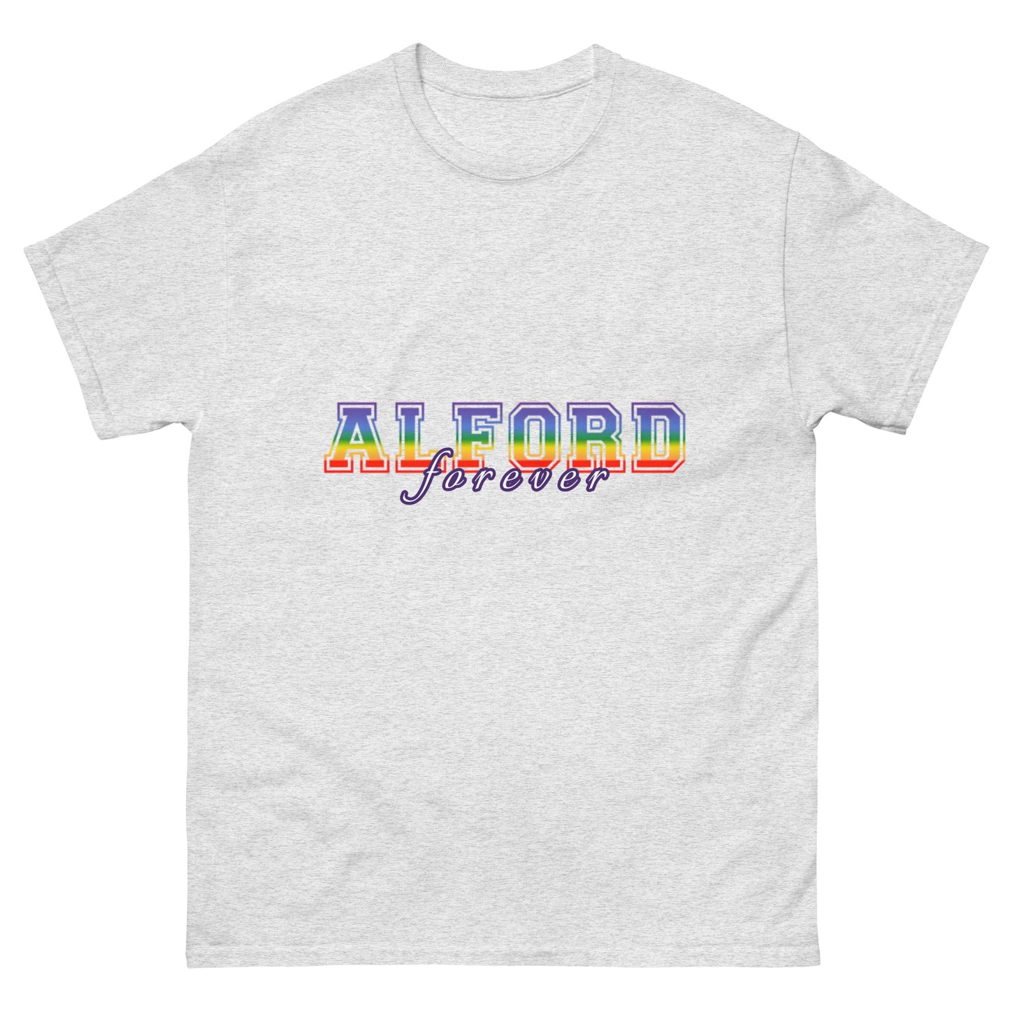 Alford T-Shirt - Rainbow Adult Unisex