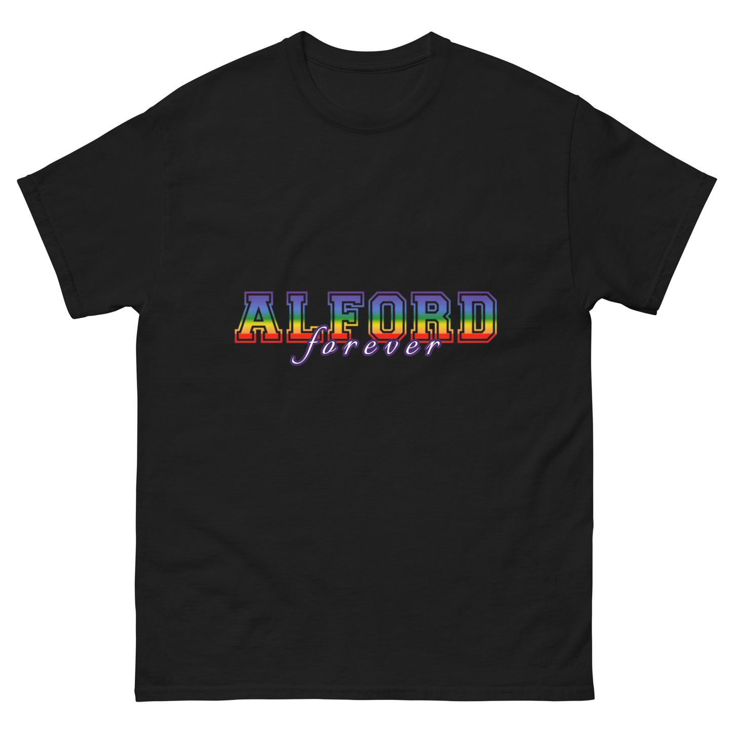 Alford T-Shirt - Rainbow Adult Unisex