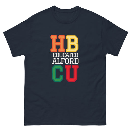 Alford T-Shirt - Collegiate HBCU Educated Adult Unisex