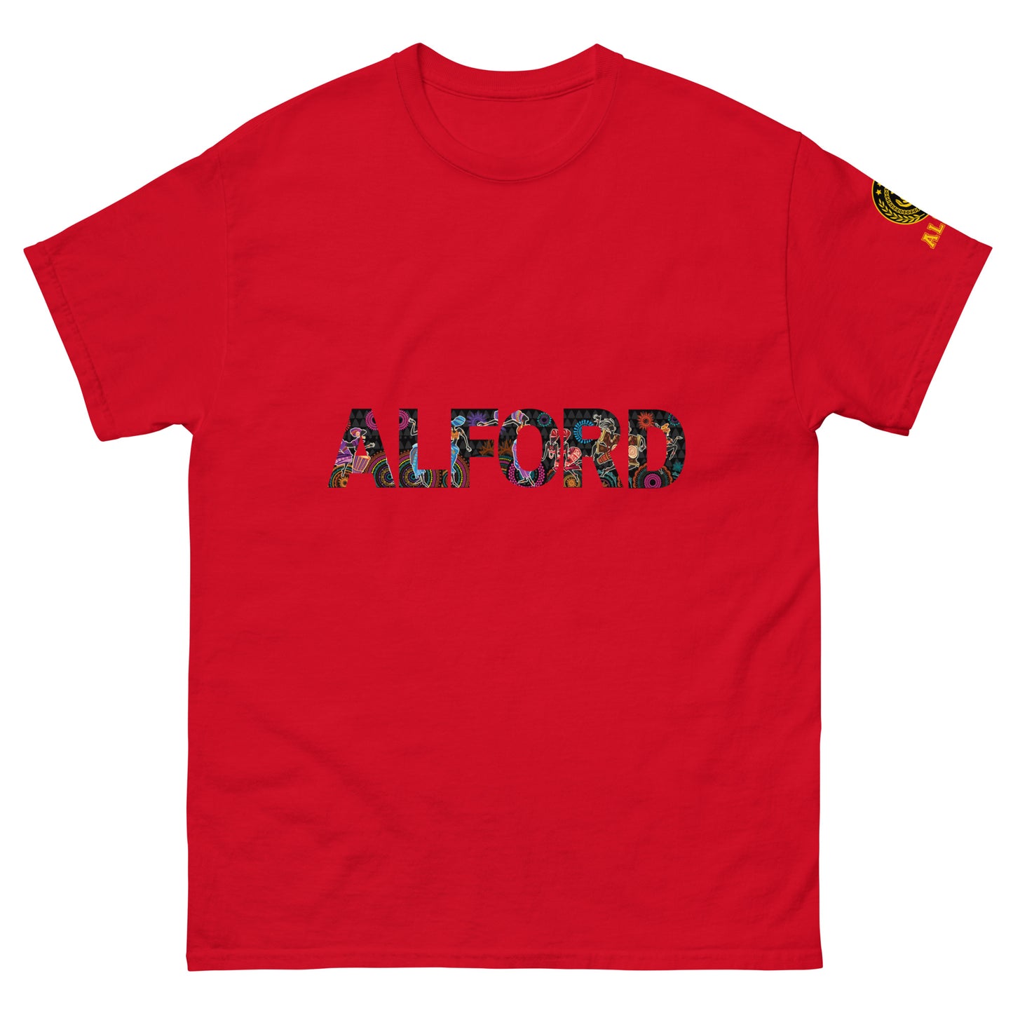 Alford T-Shirt - Kente 1 Adult Unisex