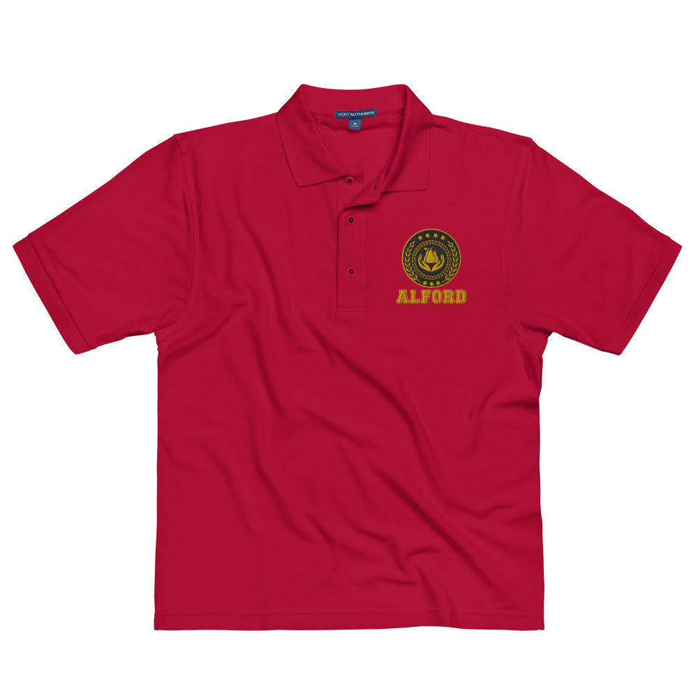 Alford Polo - Forever Embroidered Premium Adult Unisex