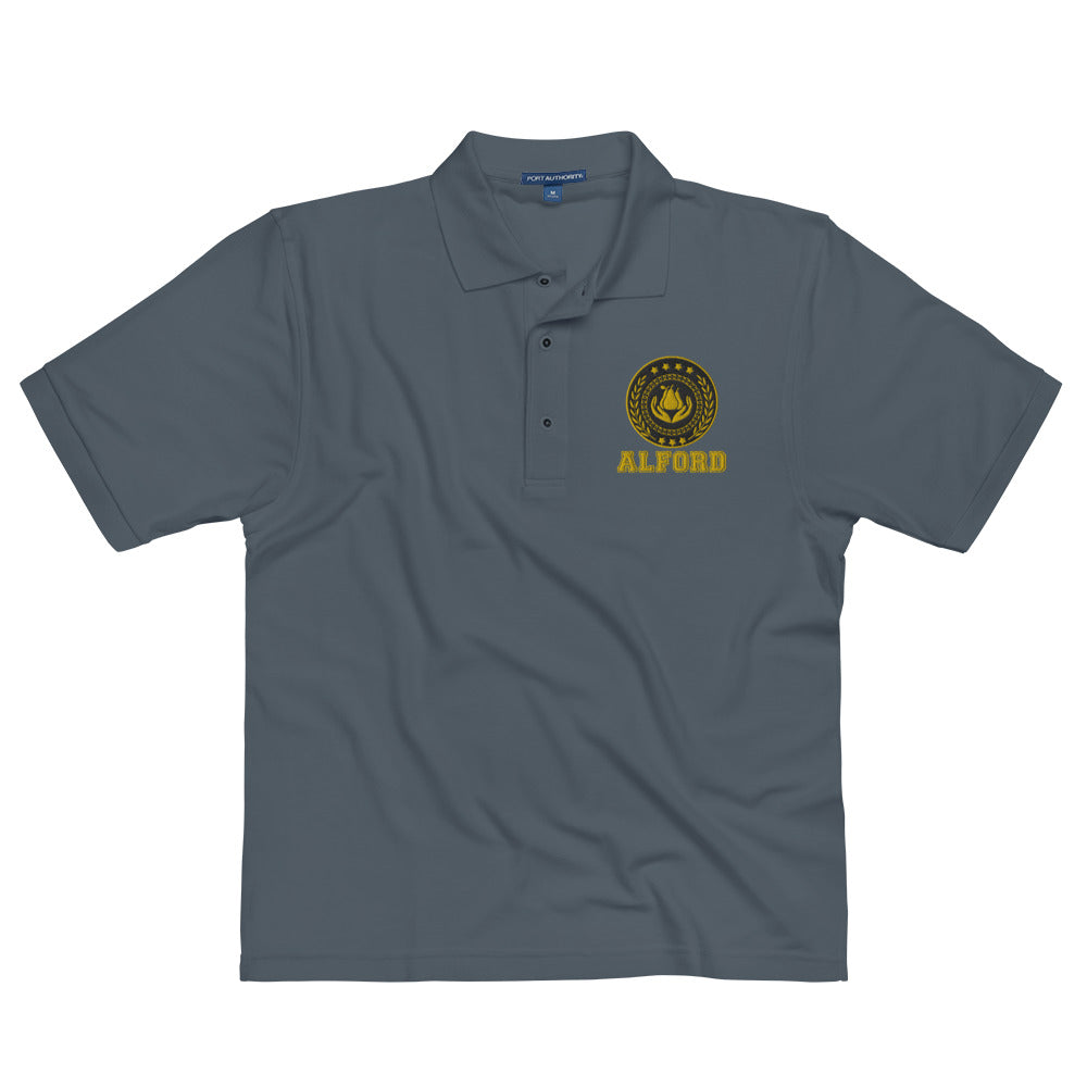 Alford Polo - Forever Embroidered Premium Adult Unisex