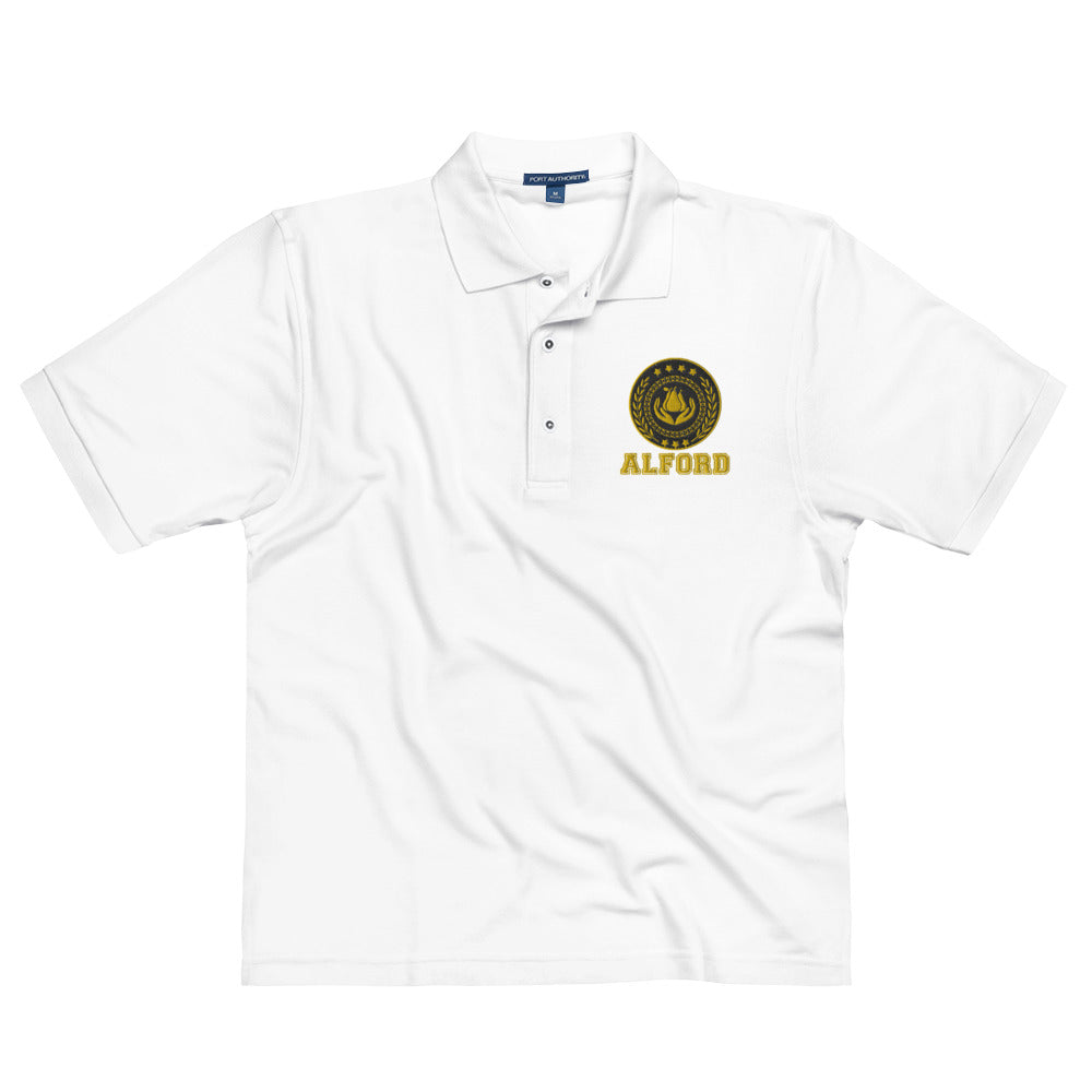 Alford Polo - Forever Embroidered Premium Adult Unisex