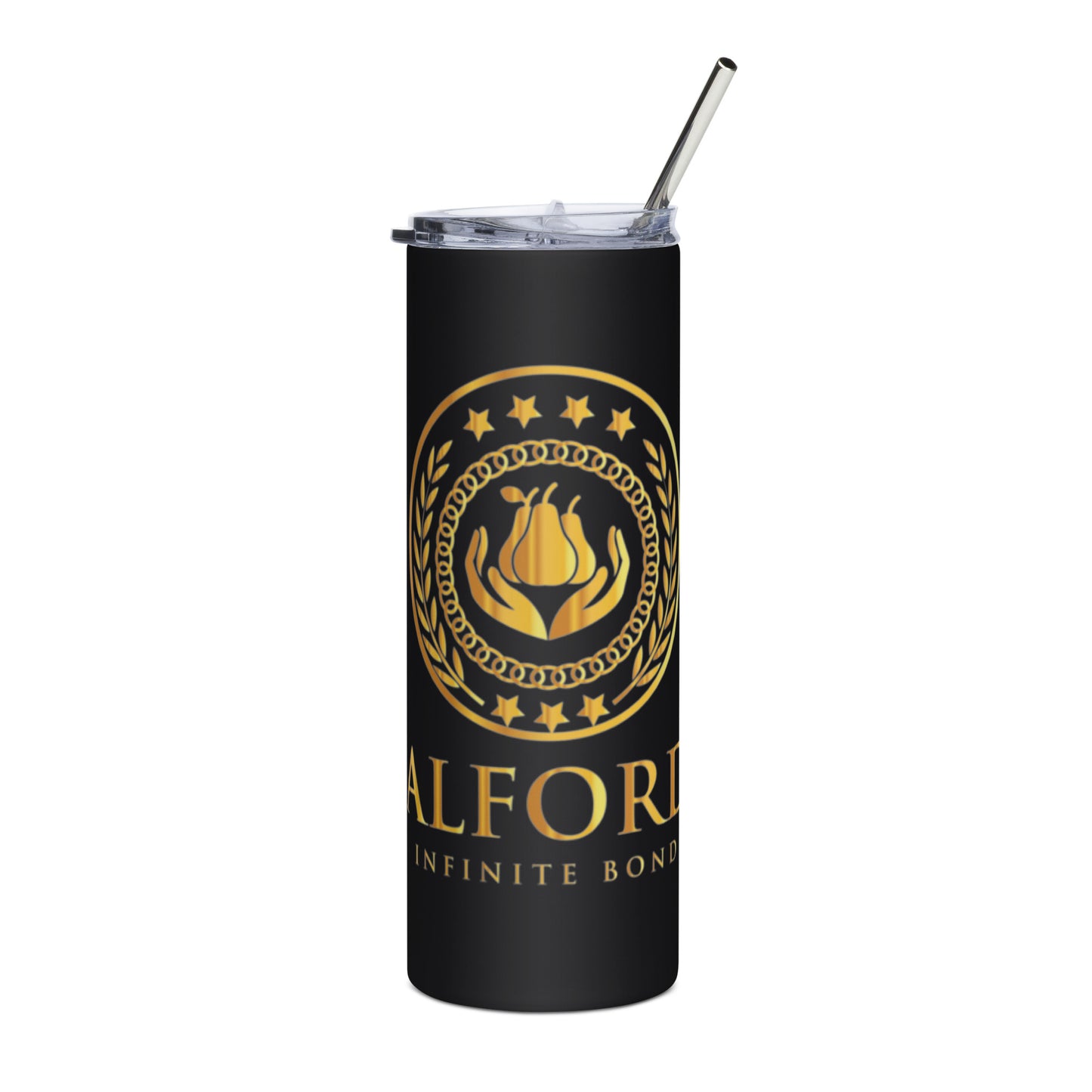 Alford Drinkware - Crest Stainless Steel Tumbler