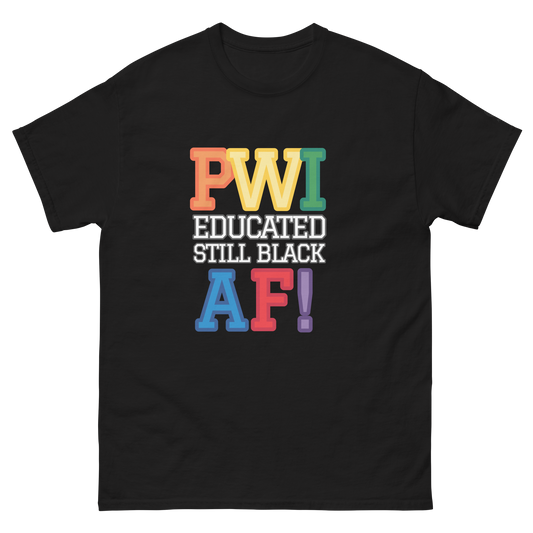 Collegiate T-Shirt - PWI Educated Adult Unisex