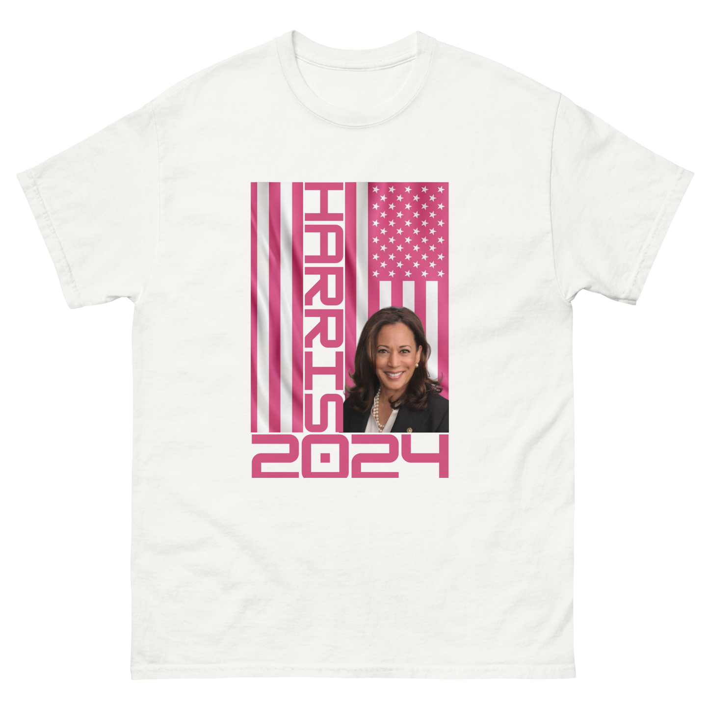 Kamala Harris 2024 Flag T-shirt, Kamala 2024, Harris 2024, 2024 election, political, vote for Harris