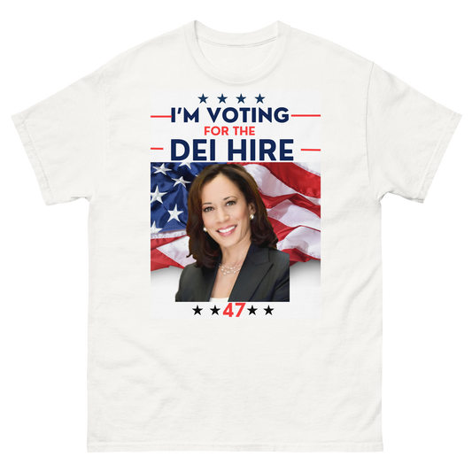 Kamala Harris 2024 - DEI Hire T-shirt, Kamala 2024, Harris 2024, 2024 election, political, vote for Harris