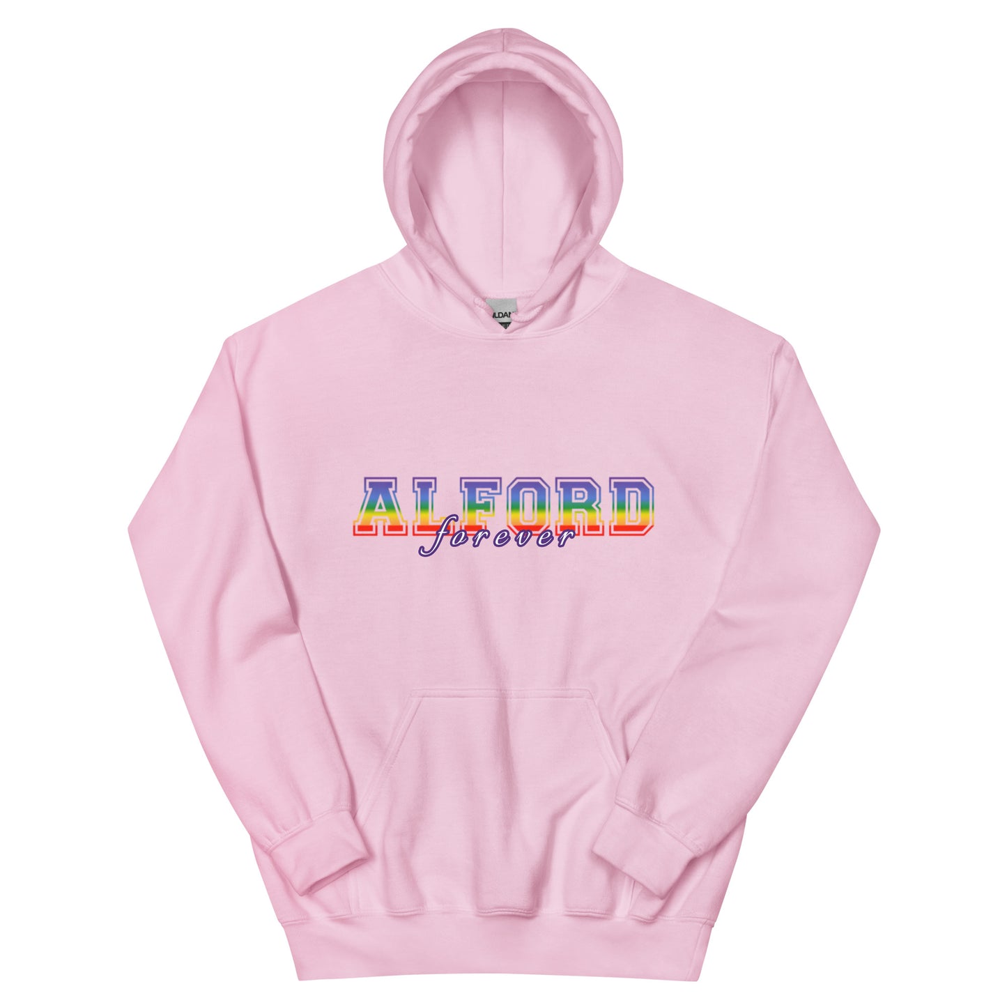 Alford Hoodie - Rainbow Adult Unisex