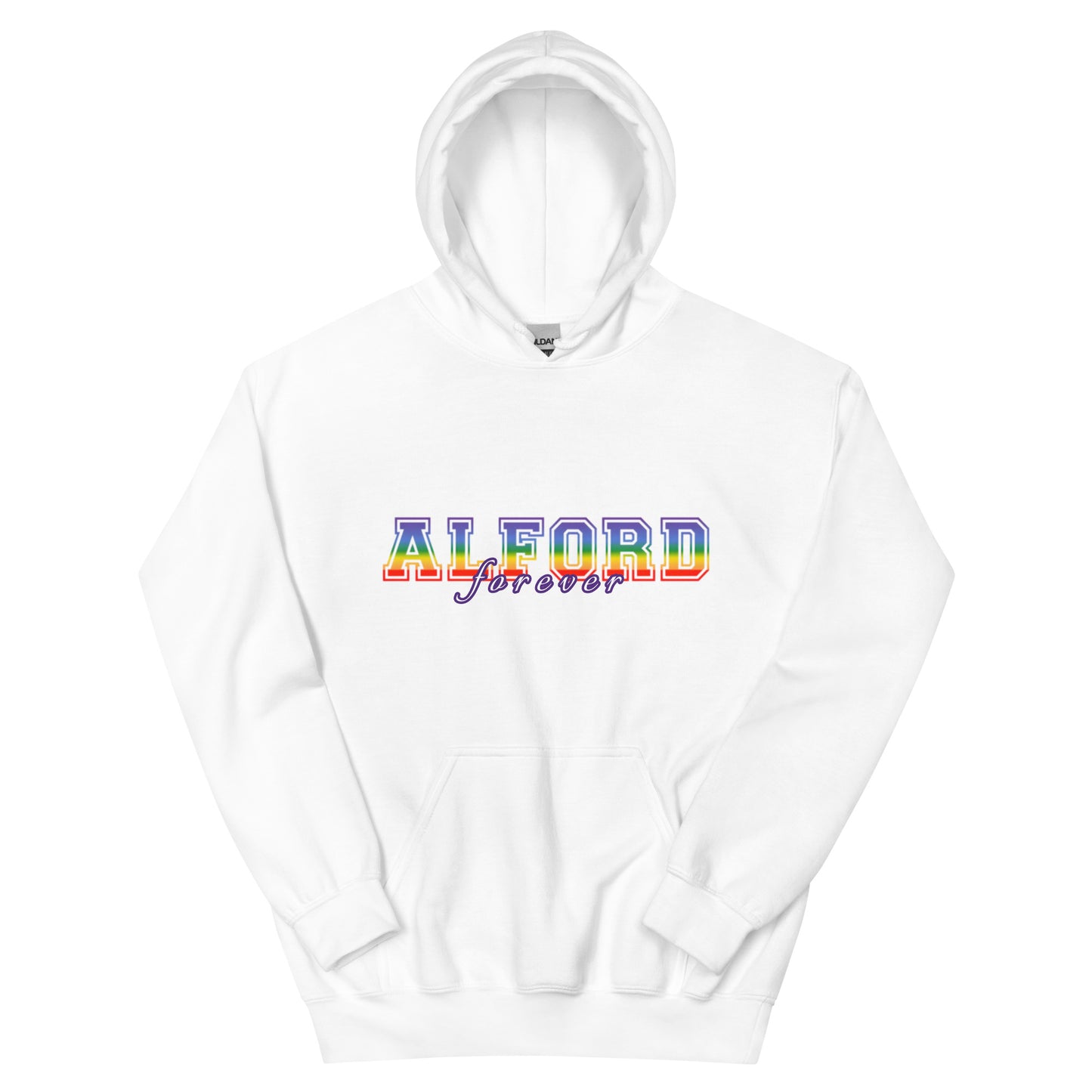 Alford Hoodie - Rainbow Adult Unisex